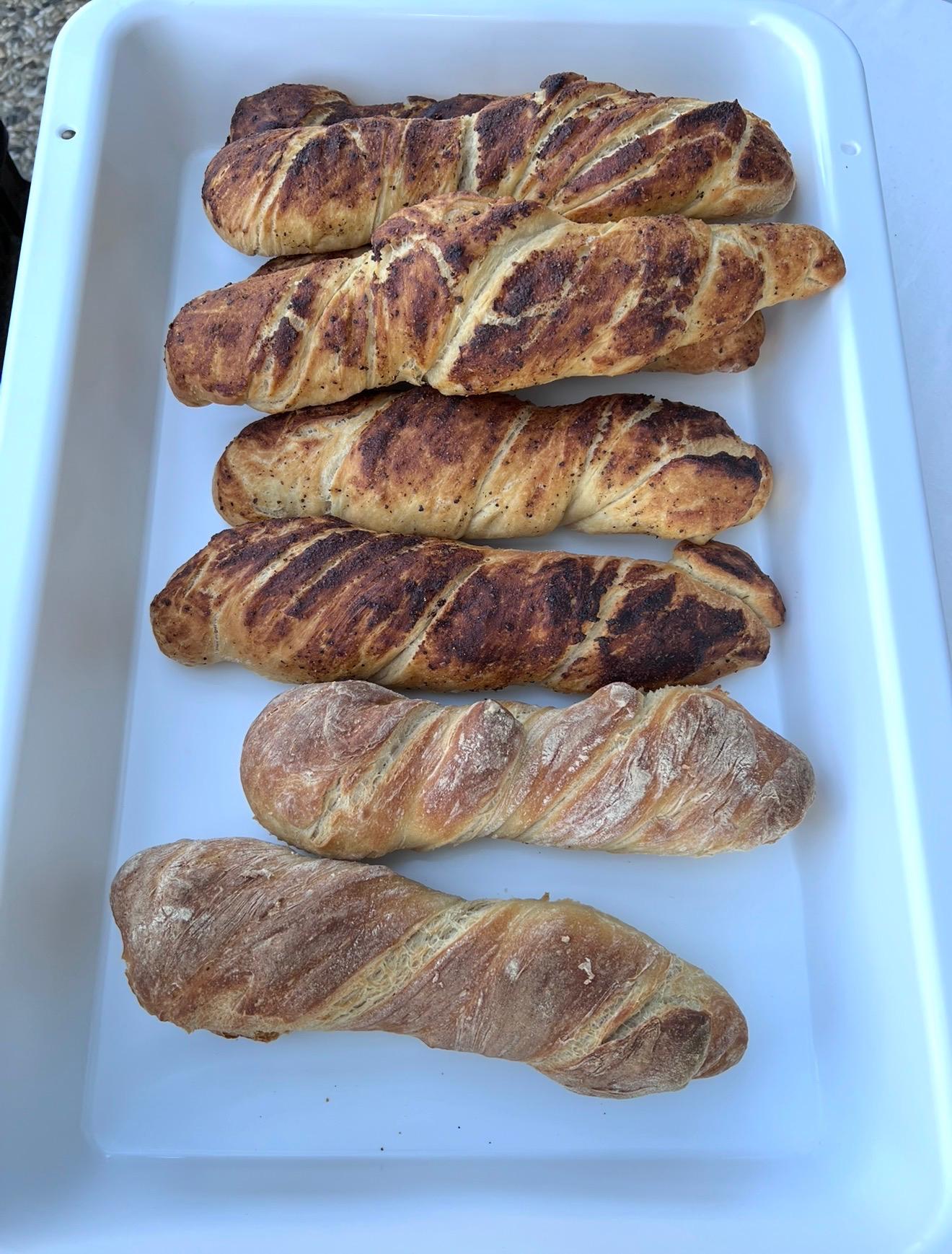 Holzofen-Brotseelen